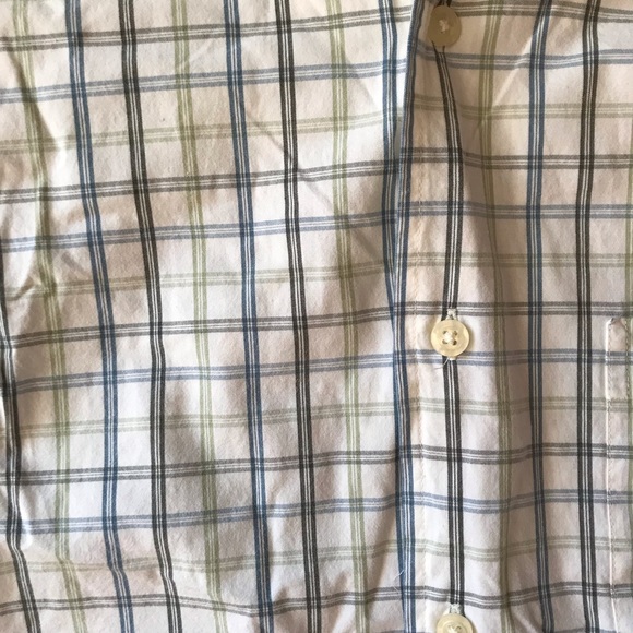 IZOD XXL Plaid Button Down Shirt - Picture 3 of 4